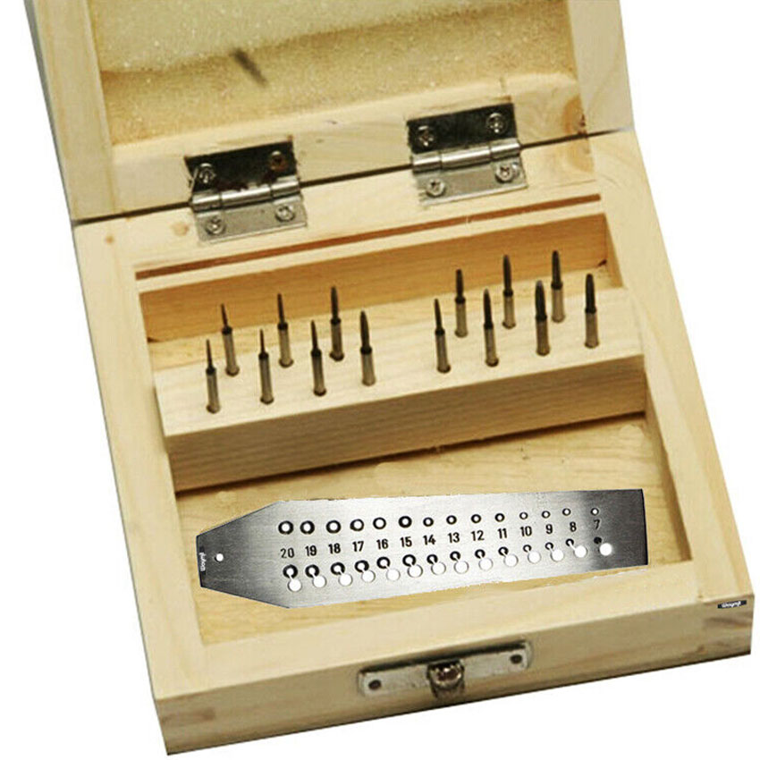 Mini Tap and Die Set 14 Taps Screwplate Micro Tool Jewelry Making