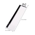 thumbnail image 3 of EeaseCA 2 Pcs Design Lapin Tableau Mémo pour Moniteur Support de Note en Acrylique Panneau Latéral de Moniteur d'Ordinateur Transparent Bloc Mémo Multifonction Rappel Adhésif (Gauche et Droite), 3 of 7