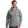 thumbnail image 4 of Port & Company Tall Essential Fleece Pullover Hooded Sweatshirt-3XLT (Athletic Heather), 4 of 4