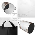 thumbnail image 2 of Fotbe C Cesto de Ropa con Asas, Cesto Impermeable de Gran Capacidad, Bolsa de Lavado para Dormitorio, Cesto de Ropa con Ruedas y Asas-Medium, 2 of 6