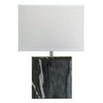 thumbnail image 2 of Grey Marble Square Table Lamp, 2 of 2