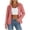 Watermelon Red, variant on hoksml Women's Full Zip Hooded Lightweight Jacket Thumbhole Cuff Side Pocket Slim Casual Athletic Windshirt