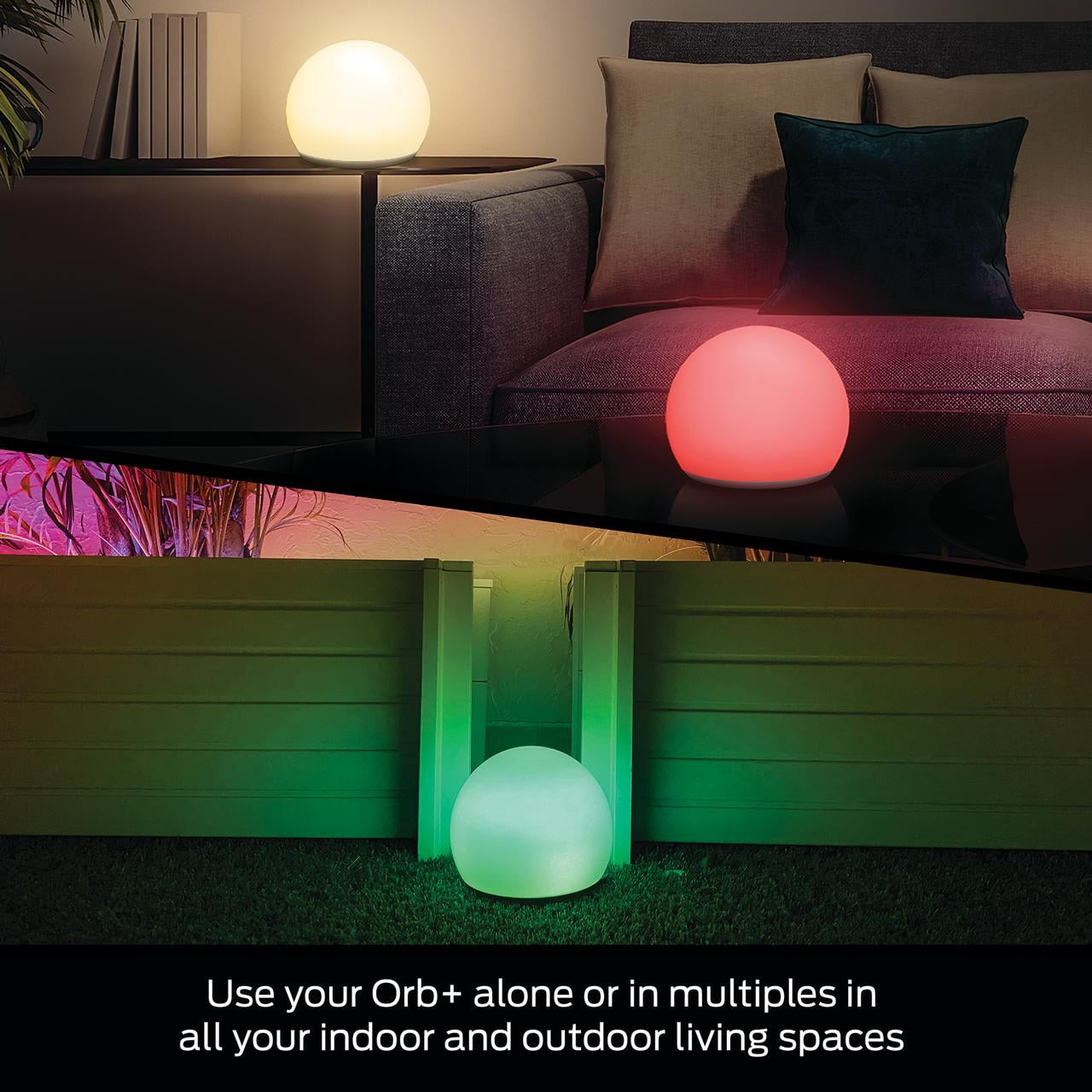 Monster Smart Orb And Portable Led Light Ball Indoor Outdoor : Target
