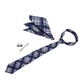 thumbnail image 4 of Juego De Corbatas, Juego De Corbata Práctico Decorativo De Hilo De Poliéster Resistente Al Desgaste Para Reuniones Para Bodas Para Fiestas ANGGREK Otros, 4 of 8