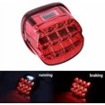 thumbnail image 3 of For LED Rear Tail Lights Motorcycle Taillights Brake Running Lights for Touring Dyna Road King Electra Glide Street Bob(RED), 3 of 3