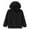 Black, variant on Kids Fleece Warm Jacket Long Sleeve Hoodies Fleece Jackets Full Zip Winter Jackets For Kids Size 3-4 Years Girls Clothes