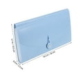 thumbnail image 2 of unbranded Bolsa Organizadora De Archivos Azul Con Múltiple Almacenamiento Para Recibos Y, 2 of 6