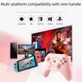 Bluetooth wireless game handle 6axis vibration switch handle Multi