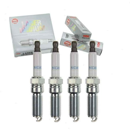 4 pc NGK Laser Iridium Spark Plugs compatible with Chevrolet Equinox 1.5L L4 2018-2020