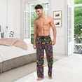 thumbnail image 6 of GZHJMY Mardi Gras Pajama Pants for Men, Lounge Pants Lightweight Men Pajama Bottoms with Drawstring Pockets, Christmas New Year Birthday Gifts, X-Large, 6 of 6