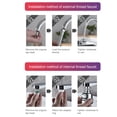 thumbnail image 2 of Mistaha Tête de Robinet Rotative à 360° Rallonge de Robinet Anti-Éclaboussures Pulvérisateur de Robinet de Cuisine avec 2, 2 of 8