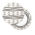 thumbnail image 2 of Naloa Anchors and Ropes Round Bar Stool Cushion Cover 12-14 inch, Fits Kitchen, Office, Restaurant Chairs - 13 inch, 2 of 7