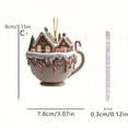 thumbnail image 3 of Adornos Para El Árbol De Navidad En Forma De Taza De Café | Adornos Navideños De Acrílico 2D Con Motivo De Chocolate Caliente Y Nieve | Colgante Decorativo Para El Árbol De Navidad Con Motivo De Cho, 3 of 4
