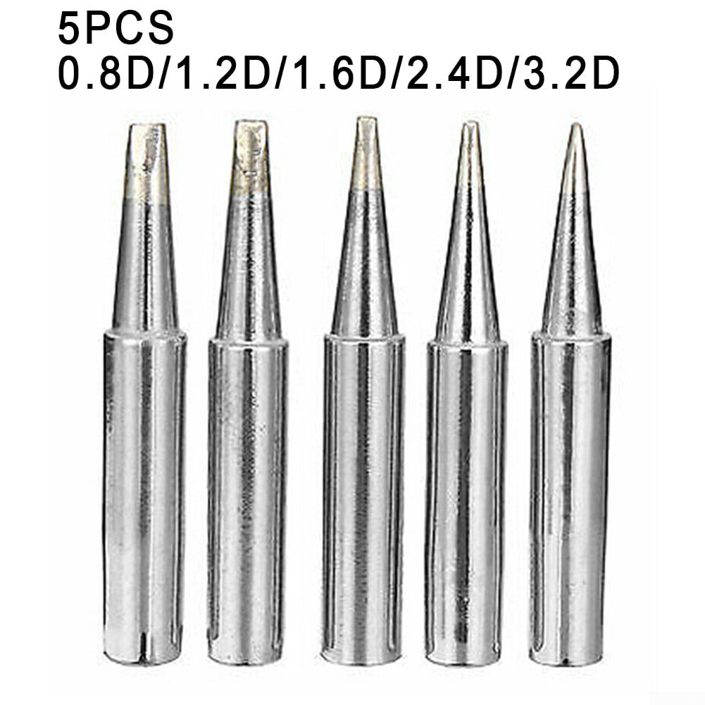 Oxygen-free Copper 15-piece Iron Soldering Tip Set 900M-T Outer 6mm Soldering