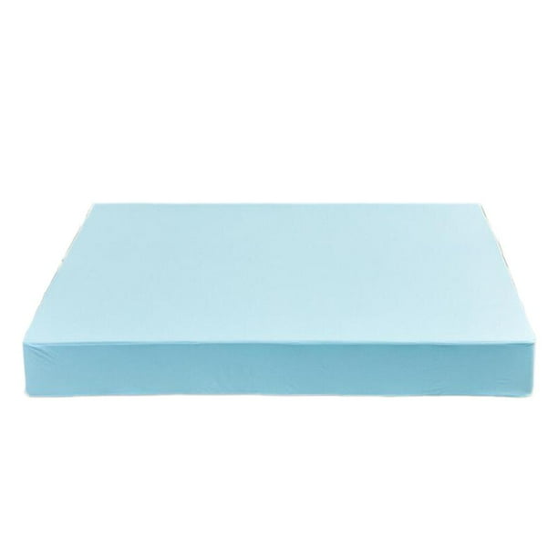Funda de colchón con cremallera Zulema Acolchada Azul 200x220cm Protector de colchón