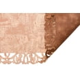 thumbnail image 4 of Wals-Siezenheim Copper Modern Polyester Leather Area Rug, 4 of 4