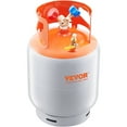 VEVOR Refrigerant Recovery Reclaim 30lb Cylinder Tank 400 PSI Liquid