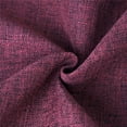 thumbnail image 5 of Phantoscope Textural Faux Linen Series Square Decorative Throw Pillow Cusion for Couch, 12" x 20", Purple, 2 Pack, 5 of 6