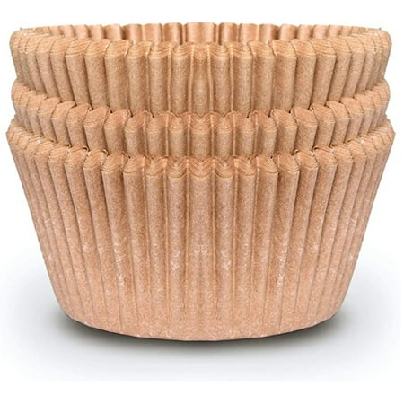 

Standard Size White Baking Cup for Cupcakes and Cup Liners. Pack of 100