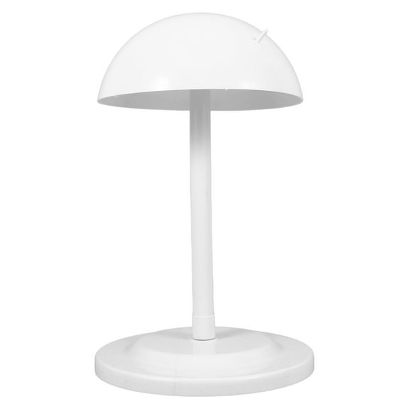 FONDOTIN Hat Display Stand Hat Display Rack Headform Holder 48.00X16.40X14.90CM White