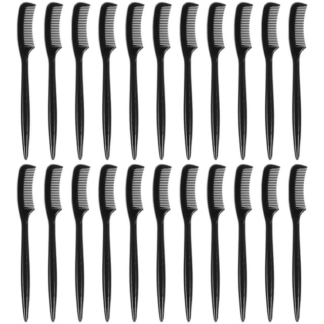 MasteelfCA 30pcs Portable Plastic Eye Lashes Combs Mascara Applicator Eyebrow Definer