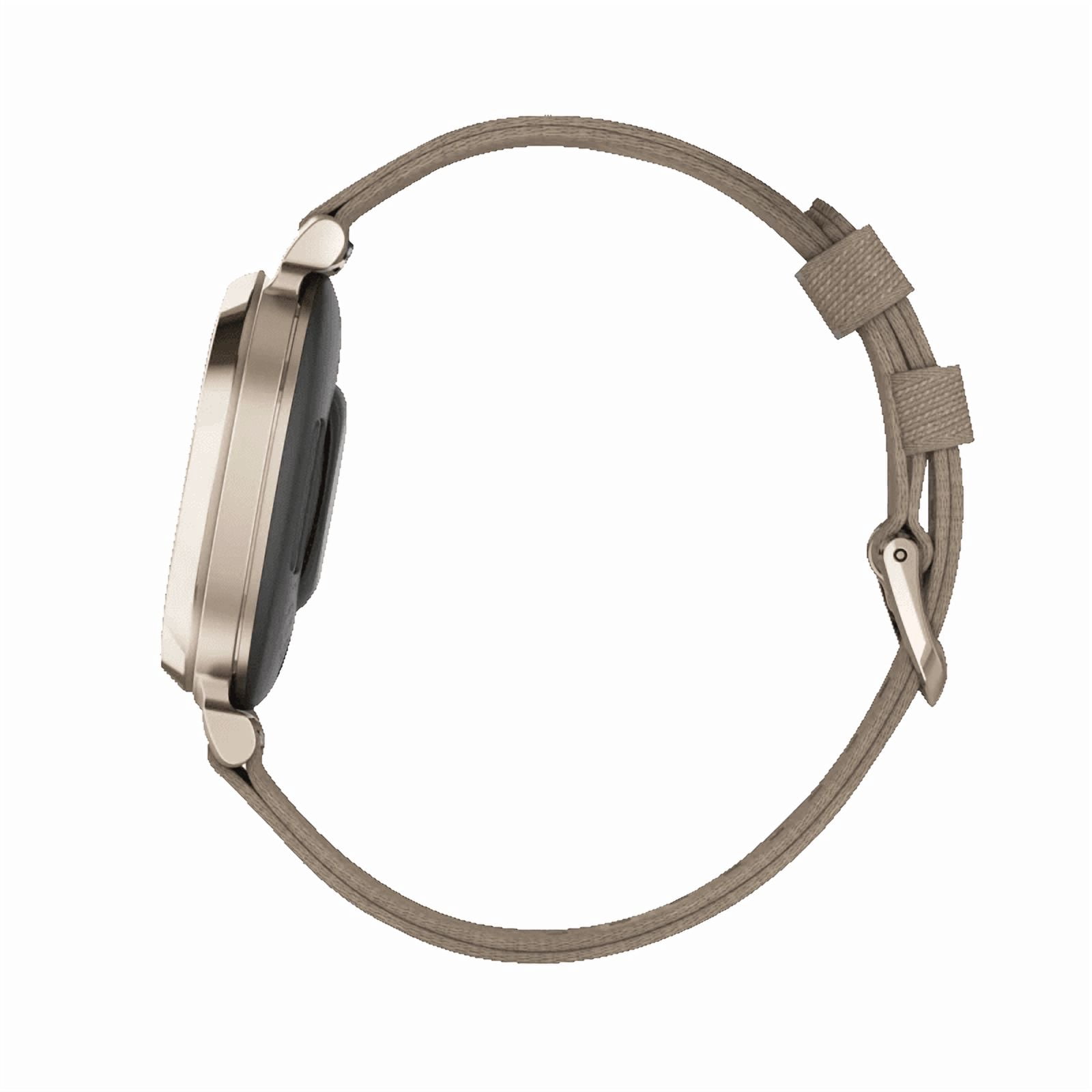 Garmin Lily 2 Classic, Cream Gold with Coffee Nylon Band (010-02839-14)