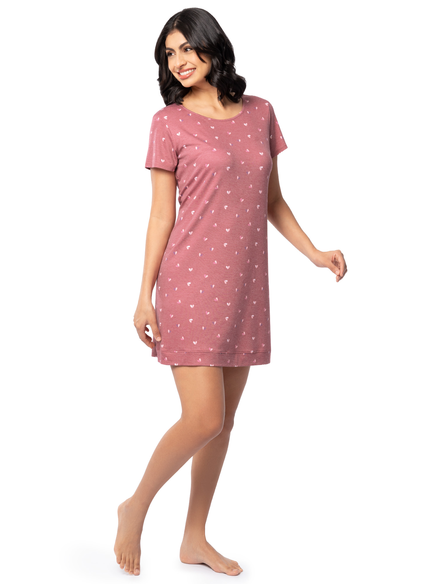Fruit of the Loom Women's Soft and Breathable Pajama Sleepshirt, Sizes S-5X