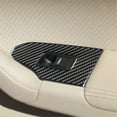 thumbnail image 4 of Real Bright Soft Car Interior Carbon Fiber Sticker Decoration2Pcs Carbon Fiber Rear Window Control Cover Sticker For Acura TSX 2004-08Auto Car Protection Interior Accessories, 4 of 8
