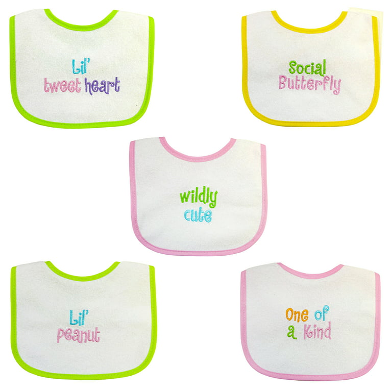 Blank White Bibs with Velcro - Noodle Soup