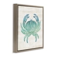 thumbnail image 2 of Stupell Industries Coastal Ombre Crab Impression Brown Floating Frame Canvas Art, 25 x 25, by Susan Arnot, 2 of 7