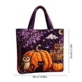 thumbnail image 3 of Twfbrm Halloween Fall Tote Bag for Women, Autumn Waterproof Shoulder Bag with Pumpkin and Maple Leaf Print Design, Autumn Decorative Lightweight Handbag for Shopping, Outdoors, Thanksgiving Decor, 3 of 6