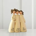 thumbnail image 2 of Friendship Statue Decorated With Gifts To Celebrate Friendship, 3 Sisters Figurine (Big Sis/Middle Sis/Lil’ Sis) Decor For Home, Office, Or Gift Giving, 2 of 3