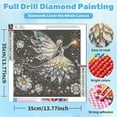 thumbnail image 3 of Hummingbird Diamond Art for Adults, DIY Bird Diamond Painting Kits, Flowers Diamond Art Full Drill Painting Kit for Home Wall Decor 12x12 inch, 3 of 8