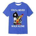 thumbnail image 4 of Autism Awareness Shirt Men: Autism Acceptance T Shirt Autism Support Inspirational Short Sleeve Tee Tops(Blue,L), 4 of 4
