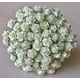 thumbnail image 1 of Decorado 100 piezas Mini Rosas Color Blanco Mini Flores de Papel de 15 mm Flores de Papel de Mora Adornos para Scrapbooking Suministros para Tarjetas de Boda Mini Rosas de Papel Blanco, 1 of 3