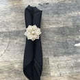 thumbnail image 4 of 50Pcs Flower Design Napkin Rings Metal Gold Napkin Buckle Napkin Ring Holder, 4 of 5