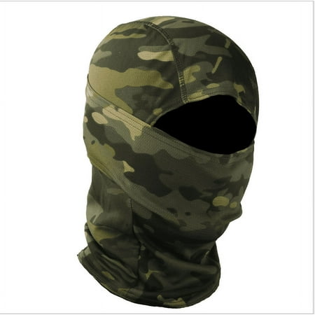 Balaclava Camo Face Mask UV Protection for Men Women Sun Hood Tactical Hat US