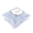 White, variant on Videri Home Plush Fringe Blanket Set, 240GSM Flannel, Diamond Quilted, Soft & Warm with Decorative Fringe, for Bedroom Living Room Office Décor, Machine Washable(50×60in, Gray)