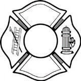 Custom Wall Decal Fireman Picture Art - Kids Boys Bedroom Home Decor Sticker - Vinyl Wall Decal