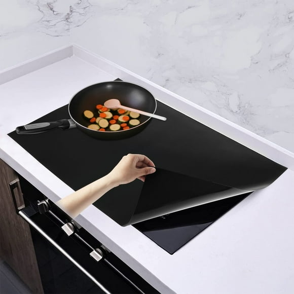 Induction Cooker Cover Silicone Induction Cooker Mat Large Nonstick Electric Stove Cover Mat Multipurpose Stove Top Cover Pad Cooktop Protector for Induction Stove