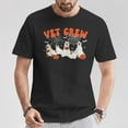 thumbnail image 2 of Vet Boo Crew Veterinarian Veterinary Technician Halloween T-Shirt, Spooky Vet Team Graphic Tee, Unisex Cotton Blend, Casual Short Sleeve Shirt, 2 of 3