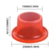 thumbnail image 2 of 50 Pcs Faucet Leak Proof Gasket, Leak-Proof Silicone Plug for Faucet Triangle Valve shower head, for 0.59 inch Interface, Plumbers Tape Upgrade Version, 2 of 8