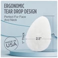 thumbnail image 4 of Esponjas exfoliantes faciales regulares Hartfelt [paquete de 10] - Limpieza diaria - Elimina la suciedad con discos reutilizables estilo Puf para eliminar maquillaje, suciedad y piel muerta - Fabricad, 4 of 9