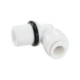 thumbnail image 3 of Uxcell L Type G1/4 Male Thread to 1/4" Tube Elbow Connect Fittings Quick Connector White Black 5 Pack, 3 of 5