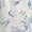 Blue Floral Bow Print, variant on Toile Horse Print Women’s Tops, Linen-Look Linen-Like Women's Blouse Linen-Style Ladies Imitation Linen Shirt for Travel Spring, Size 5X-Large