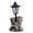 as show, variant on Outdoor Elephant Family Garden Statue with Solar Powered Lantern Decorative Resin Figurine for Yard Patio Lawn Pathway Decor