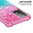 thumbnail image 3 of Funda para Samsung Galaxy A52 5G/4G Transparente con Brillos Carcasa Protectora Antigolpes con Glitter Brillante, 3 of 5