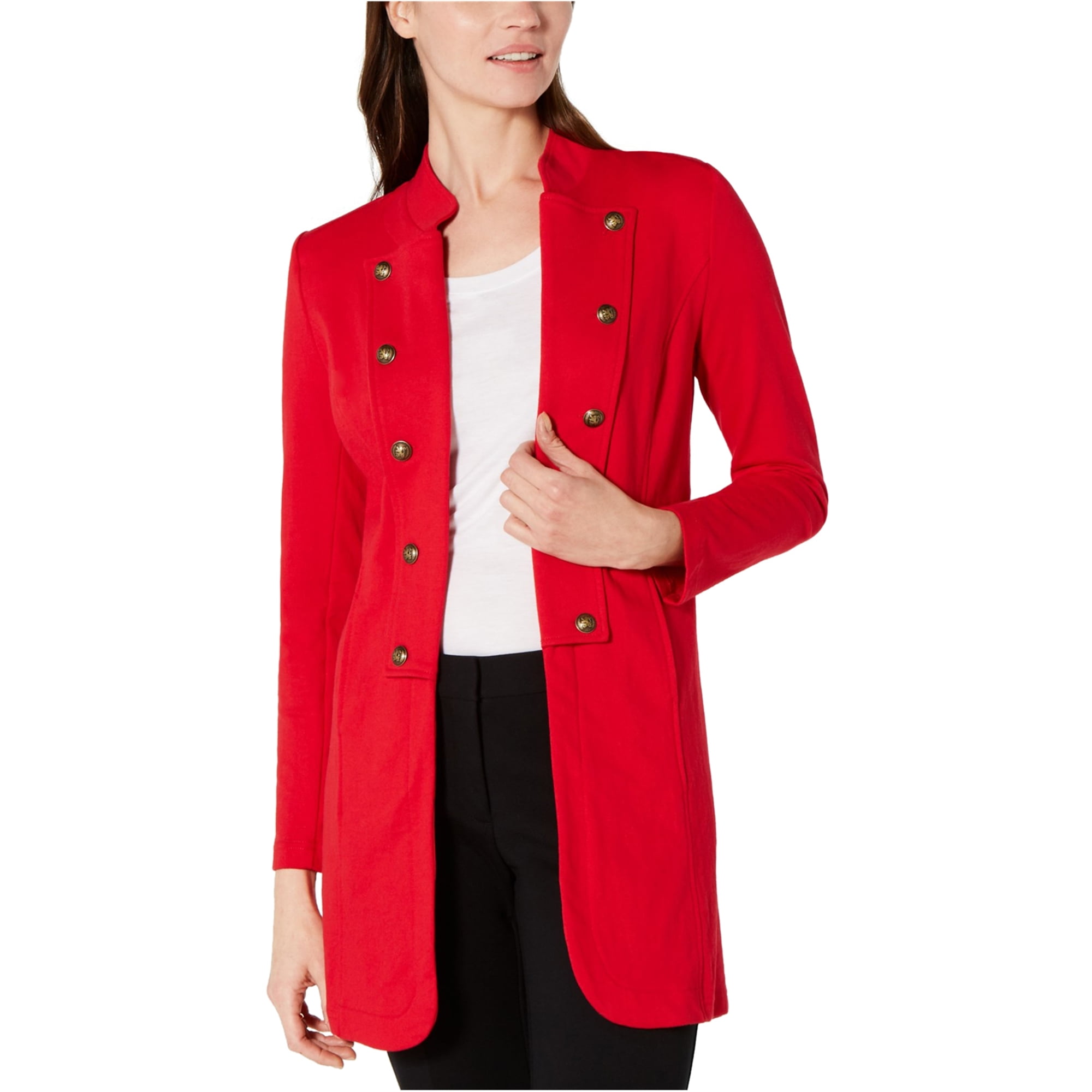 tommy red coat