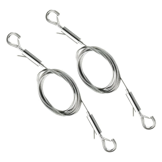 tredstone Kit de Suspension d'Image Sécurisé et Durable 2 Pcs pour Toute Pièce Fil pour Accrocher des Photos Fil d'Image 2m