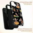 thumbnail image 3 of Curious Monkey Halloween Phone Case – Cute Pumpkin & Spider Web Design for iPhone 16 15 14 13 12 11 Pro Max Plus Mini, 3 of 6